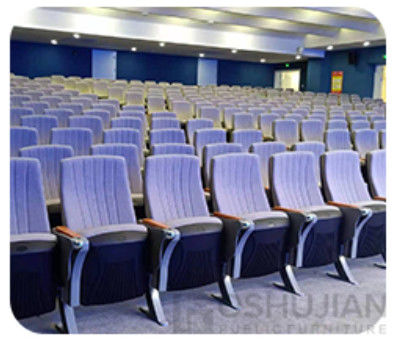 접을 수 있는 2 Seater 영화관 홀은 정전기 방지 중간 경도를 착석시킵니다