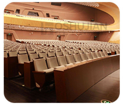 접을 수 있는 2 Seater 영화관 홀은 정전기 방지 중간 경도를 착석시킵니다